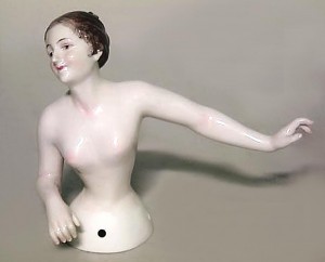 Figure statue bust continental german austrian porcelain 037435