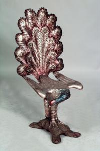 Seating side chair italian venetian polychromed 037796