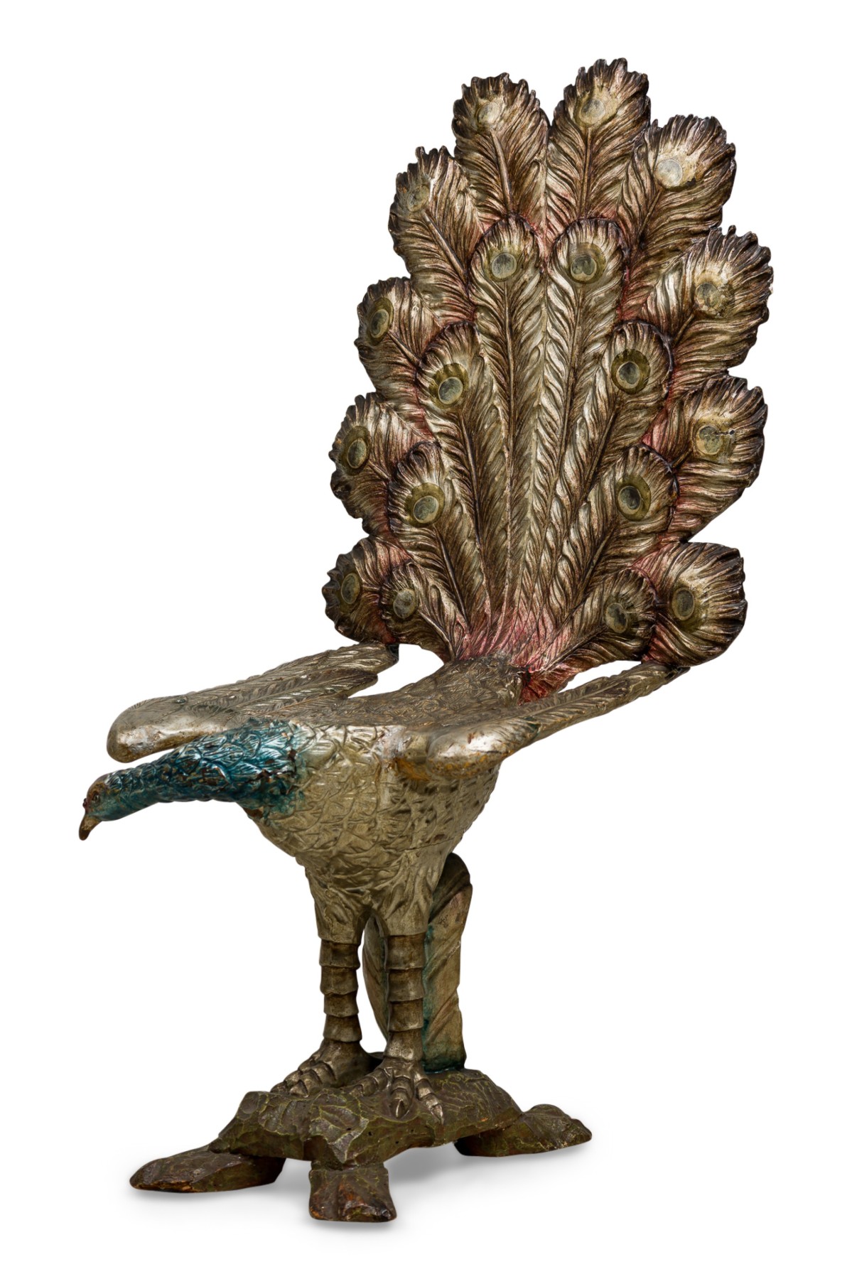 Seating side chair italian venetian polychromed 037796