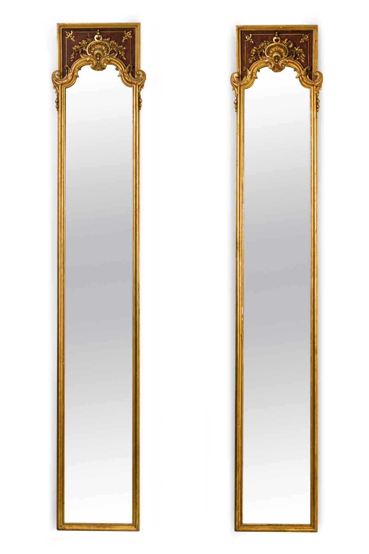 Mirror wall mirror french louis xv gilt 038053a