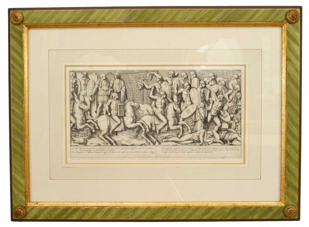 Neo classic roman historical scene print 81