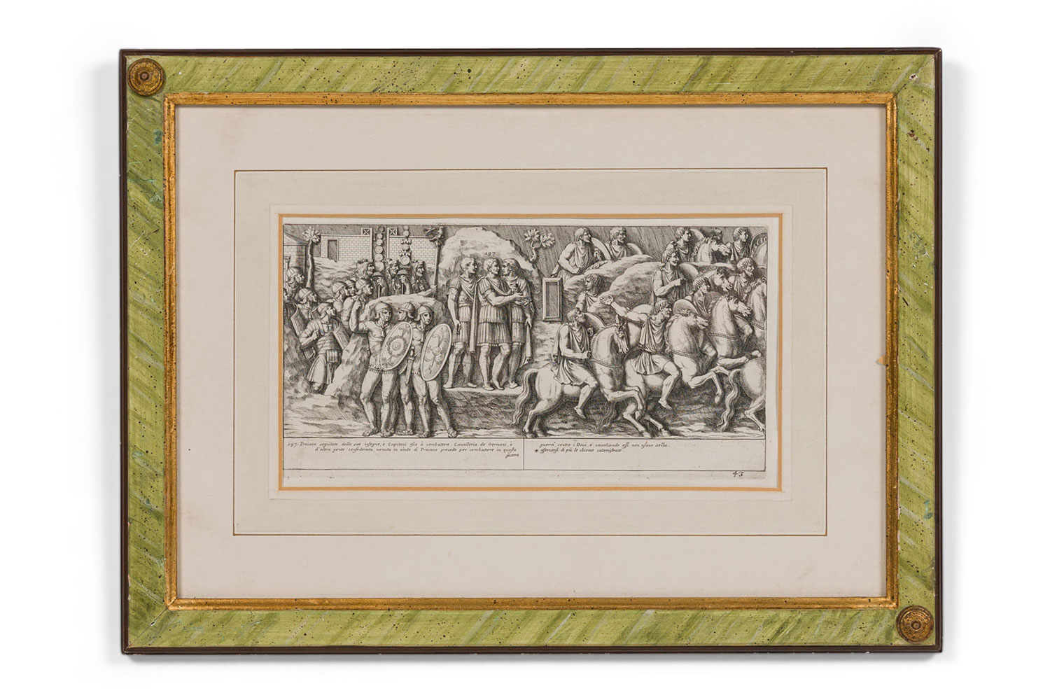 Neo classic roman historical scene print 35