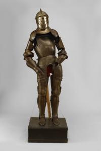 Medieval style full suit of armor