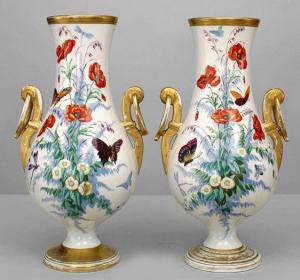 Accessories urn vase french victorian porcelain 042007a