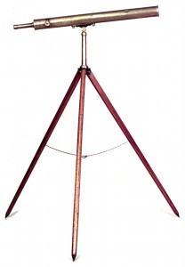 English victorian brass telescope