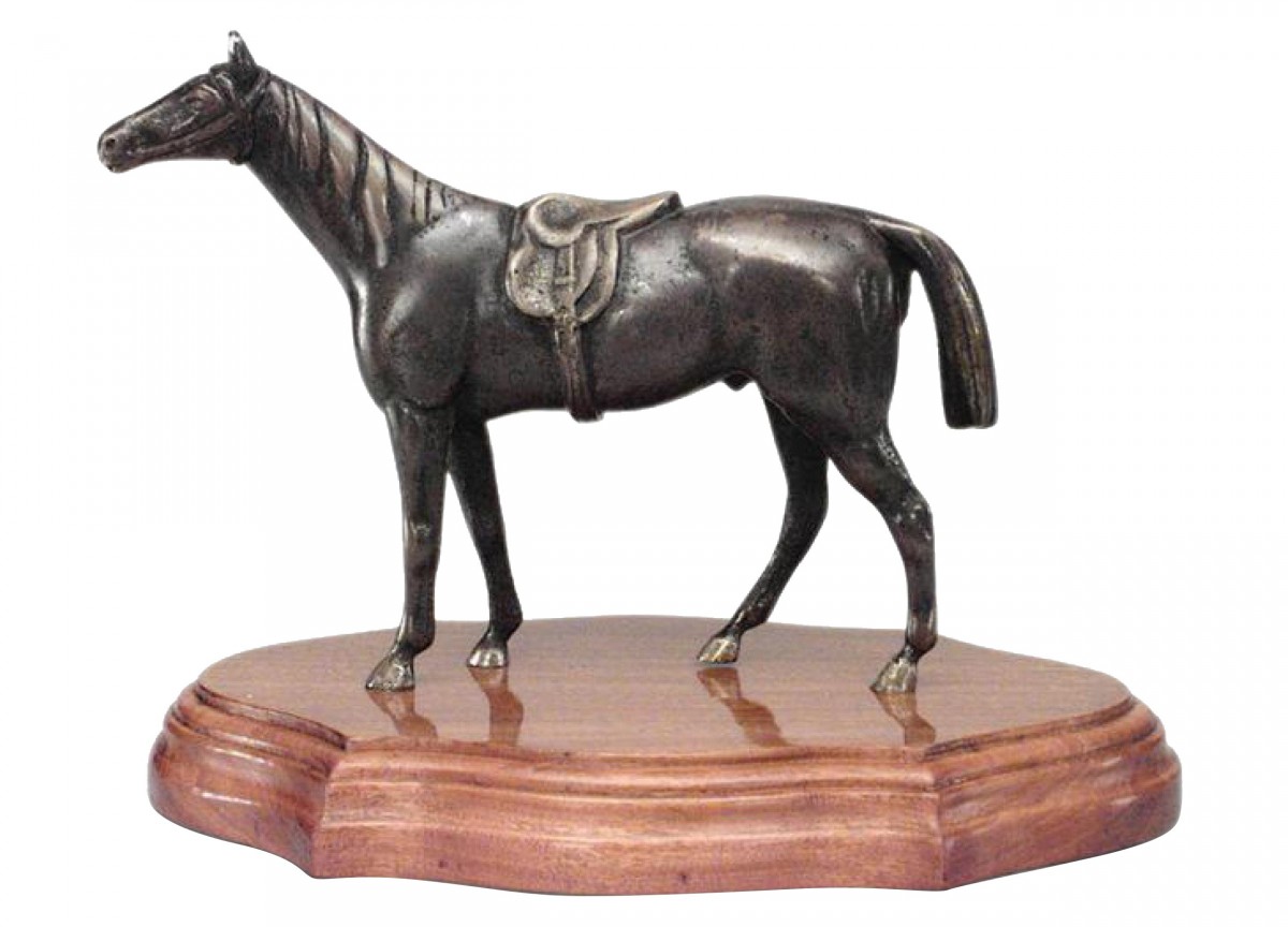 English victorian bronze horse