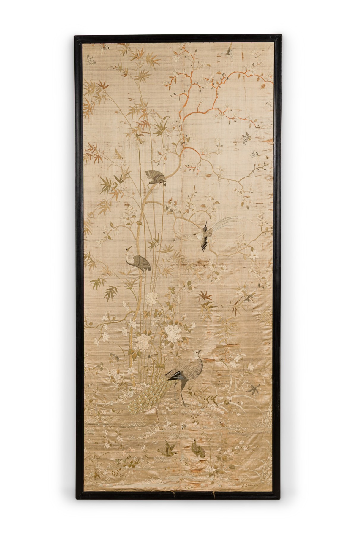 Textile rugs wall hanging asian japanese embroidery 051296