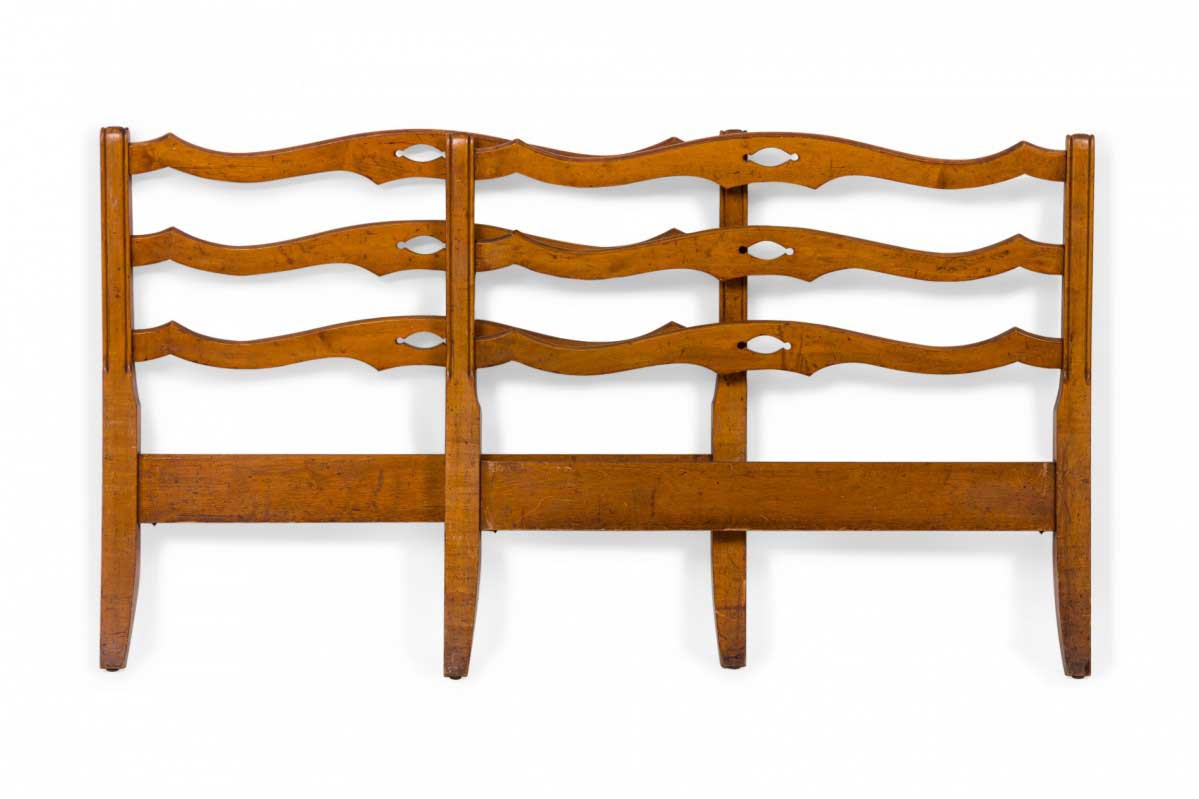 American country style maple twin size bed