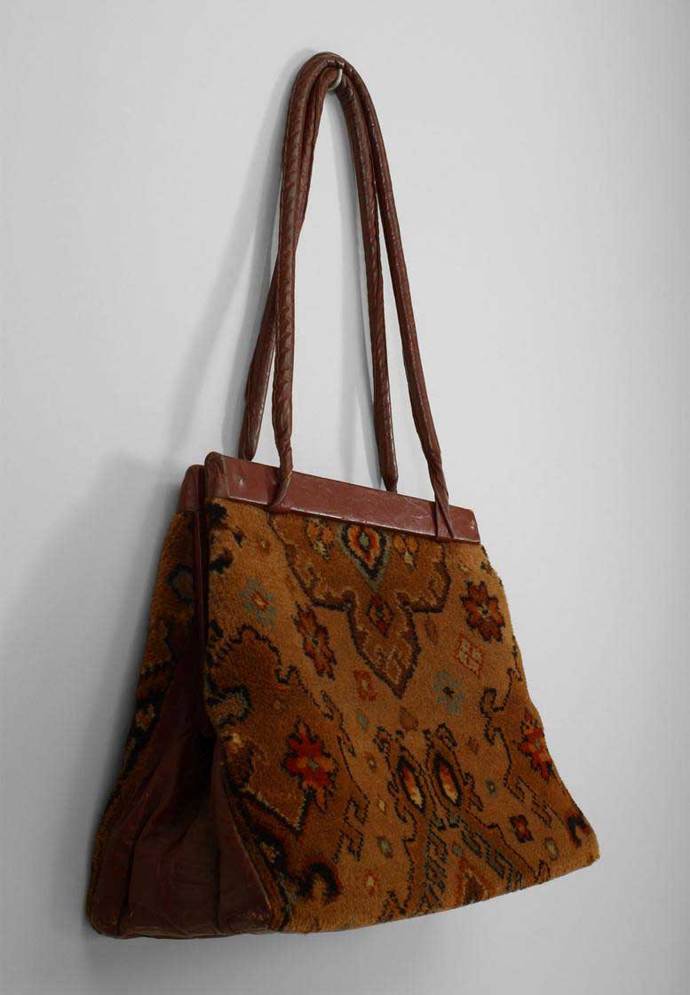 American victorian carpet bag