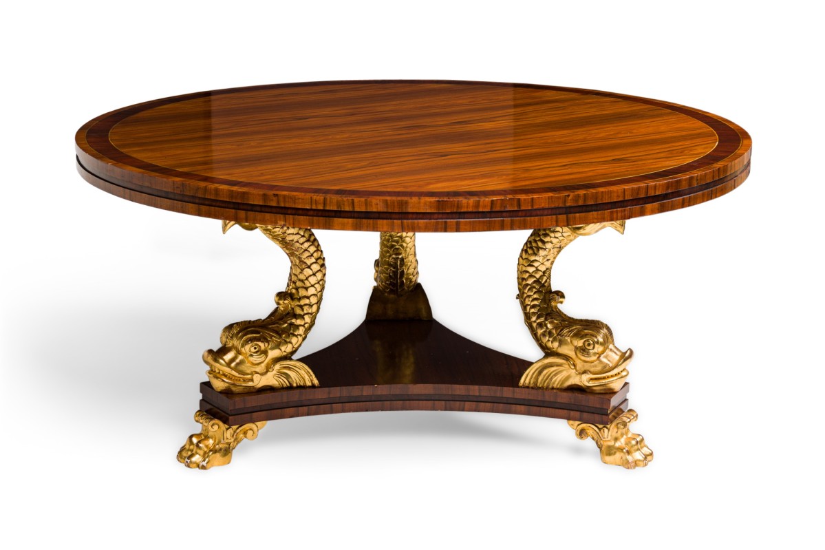 Table dining conference table english regency rosewood 054552