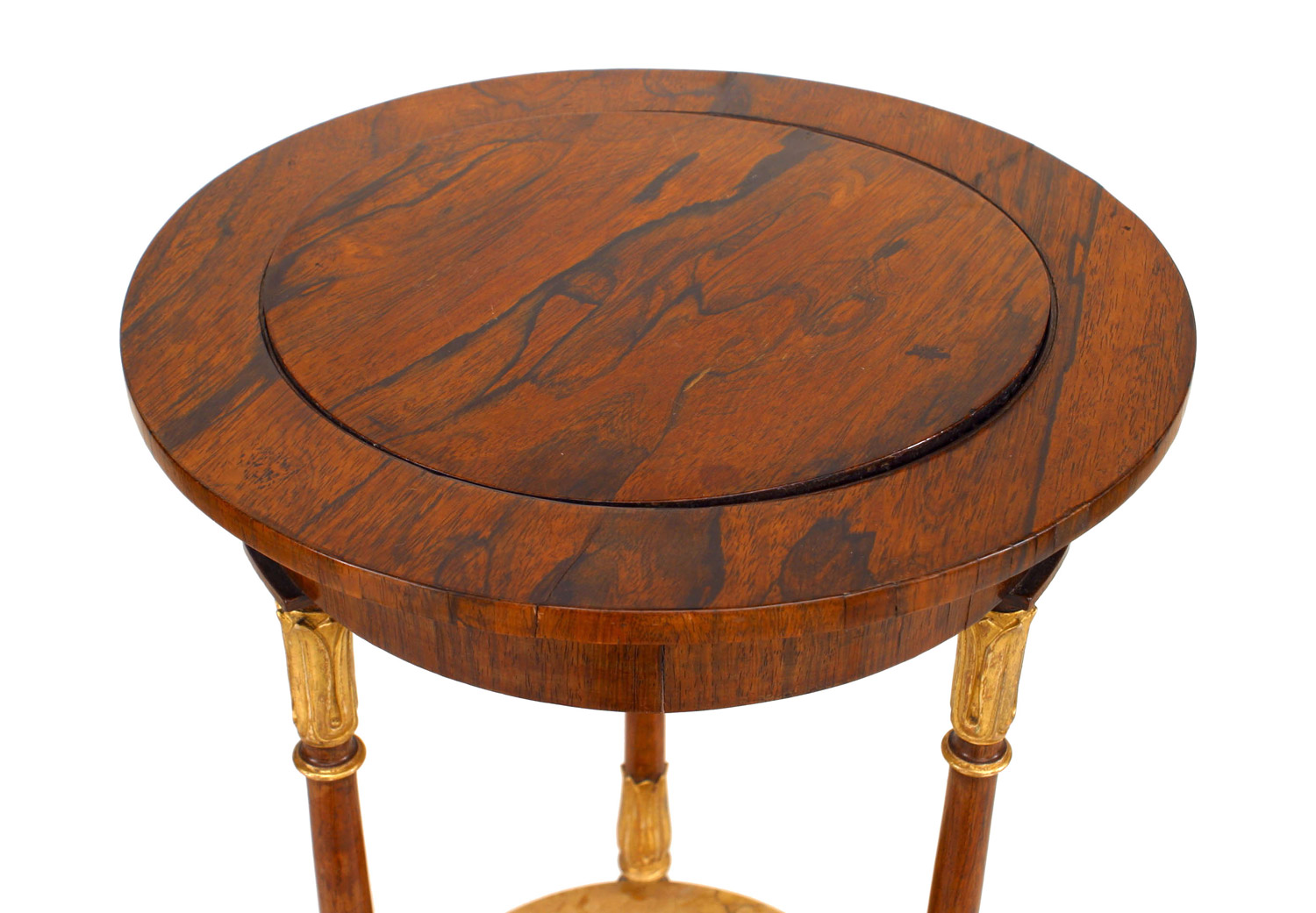 Pair english regency rosewood pedestals