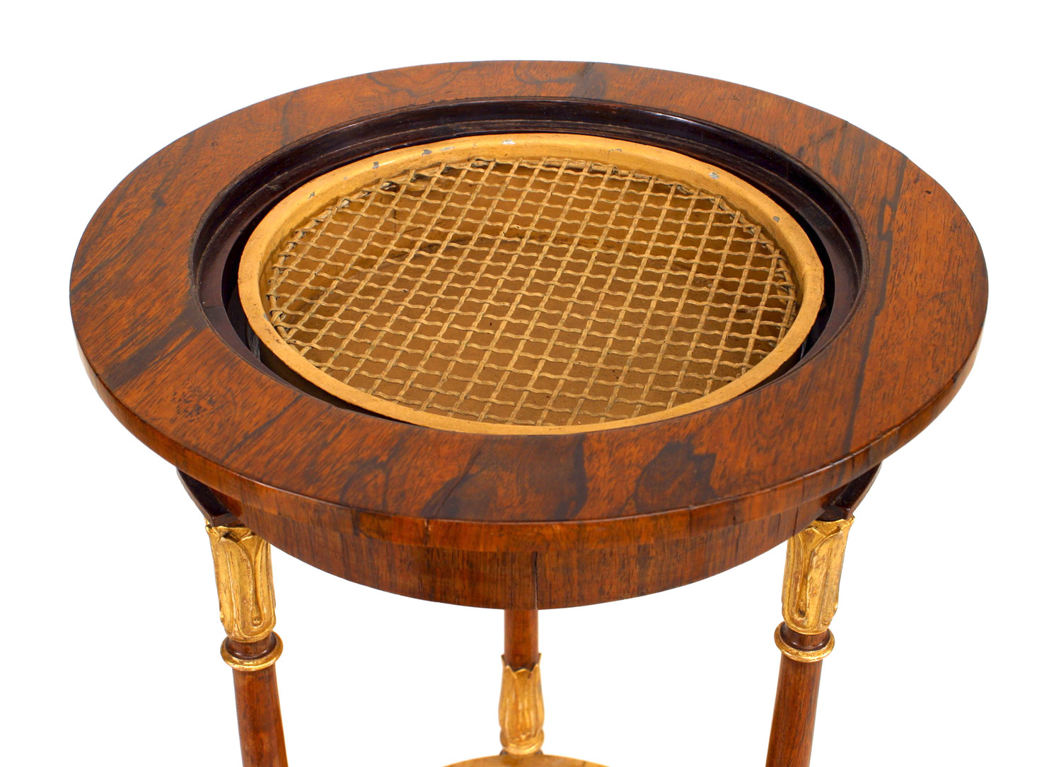 Pair english regency rosewood pedestals