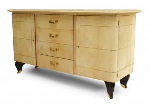 French parchment sideboard 1