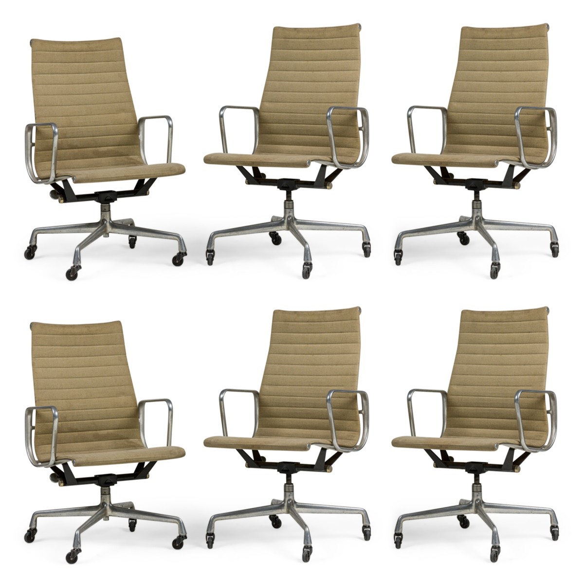 American post war swivel conference chairs 1