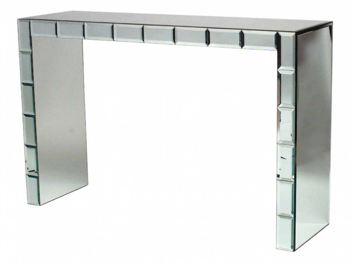 French art modern mirrored console table