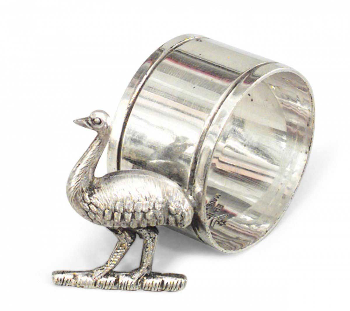 English victorian silver plate napkin ring 2