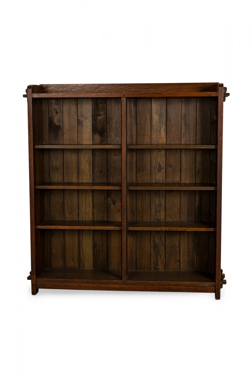 Mission Bookcase/Curio Cabinet-Walnut (W1) — Crafters and