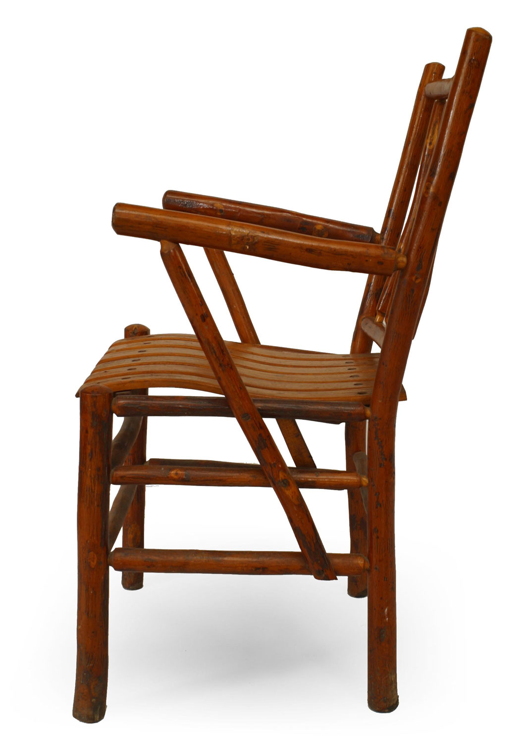 American rustic old hickory chairs