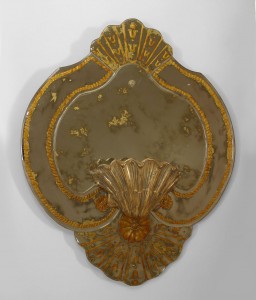 Mirror wall mirror italian venetian eglomise 060156