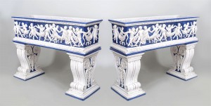 Italian neo classic glazed ferneries 1