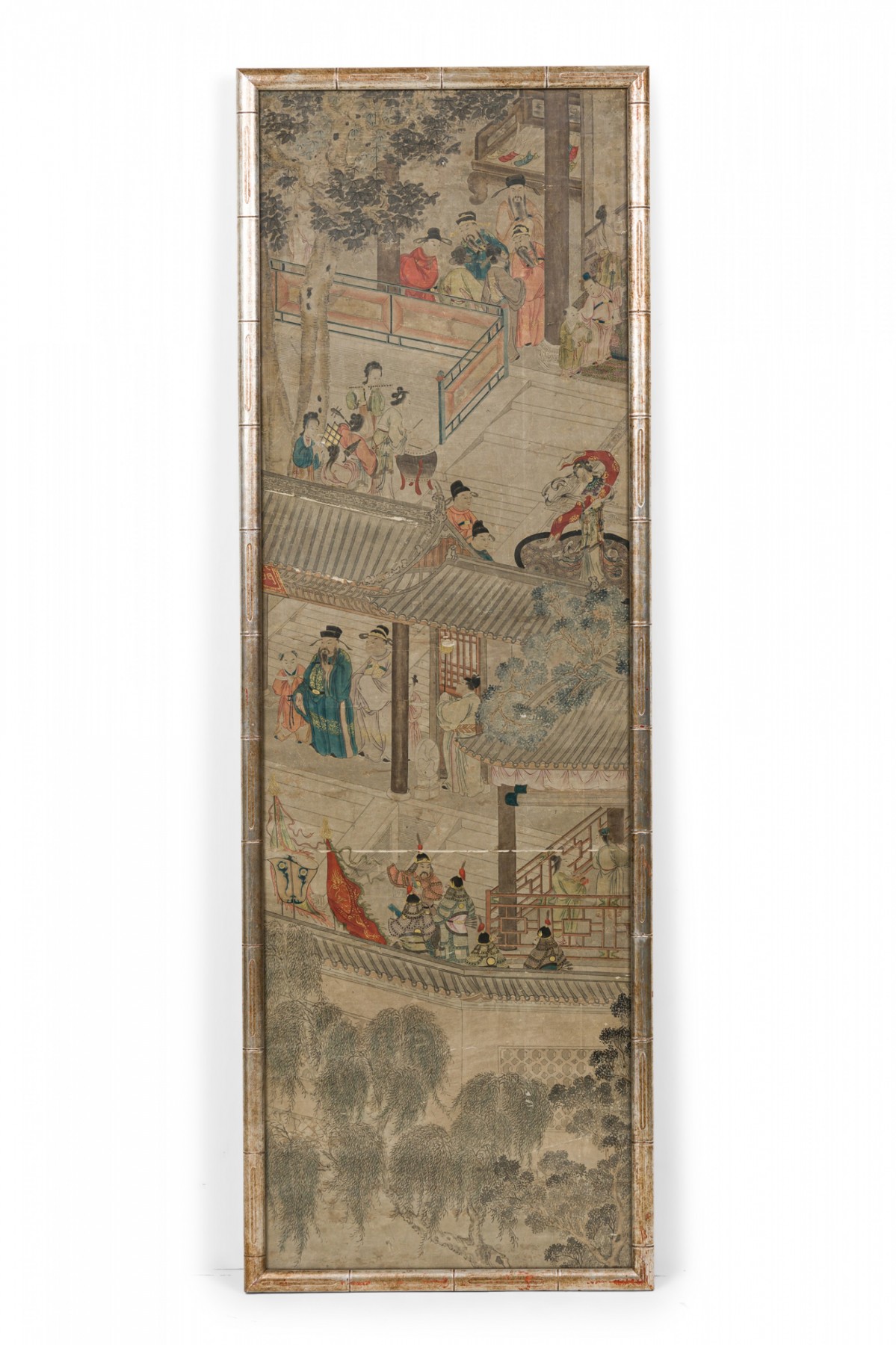 Chinese watercolor landscape panels