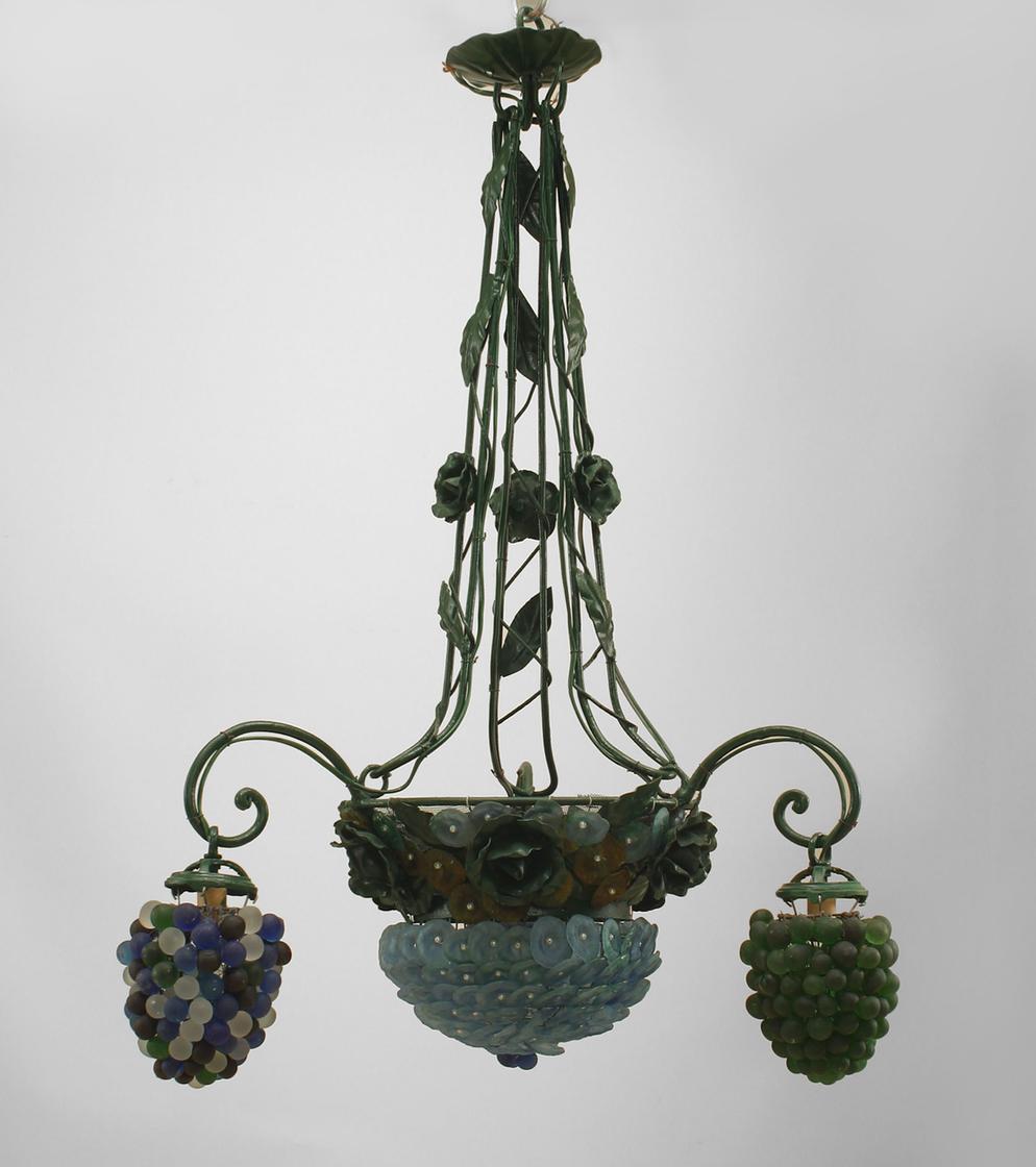 Lighting chandelier italian venetian metal 060588