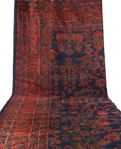 Persian sarook blue and red rug