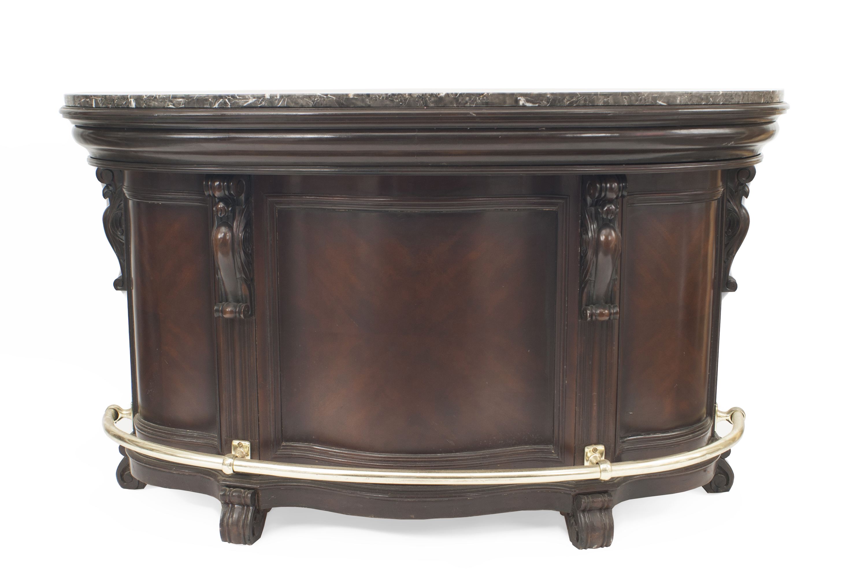 American Victorian Dark Wood Bar