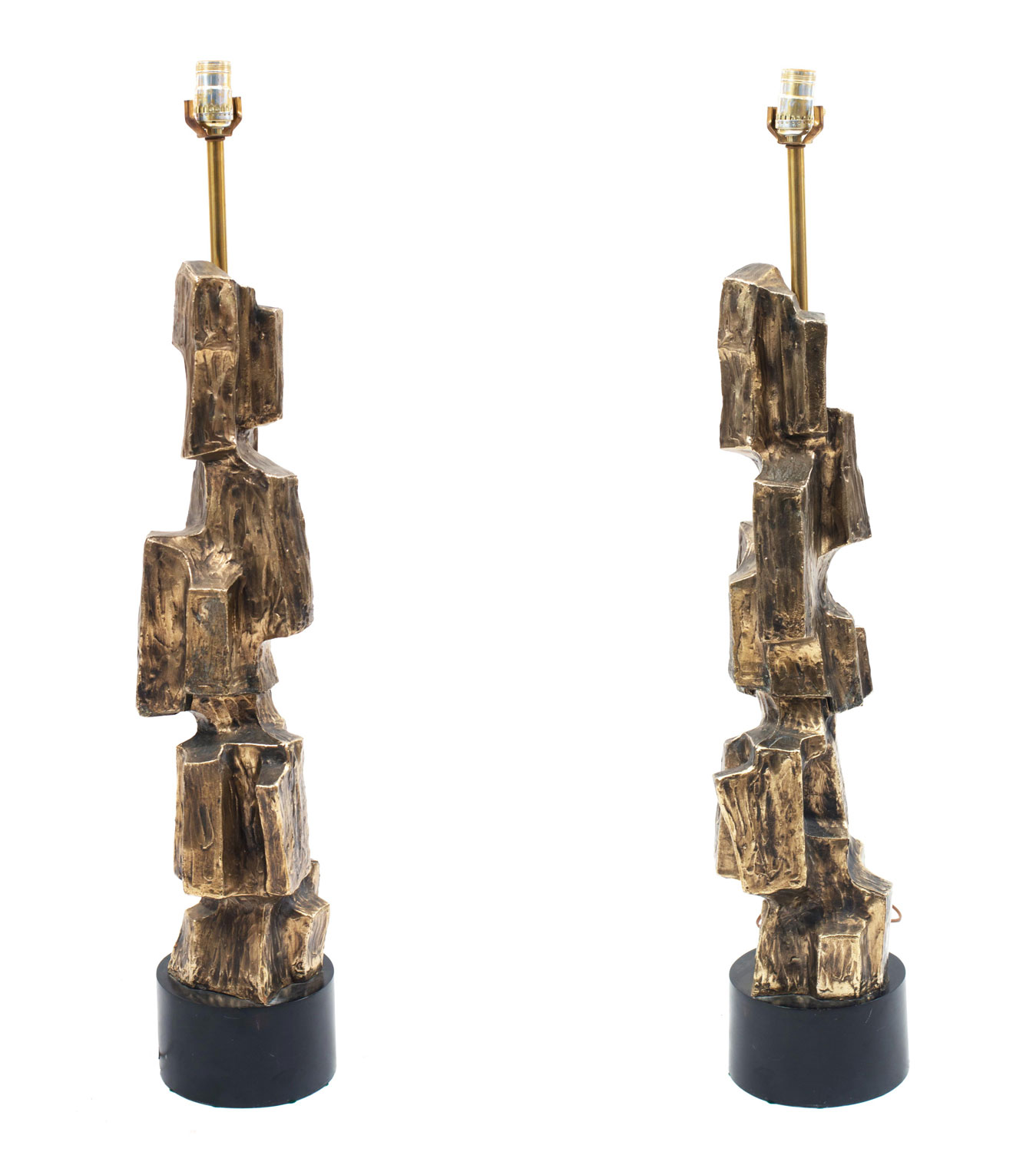 brutalist table lamp