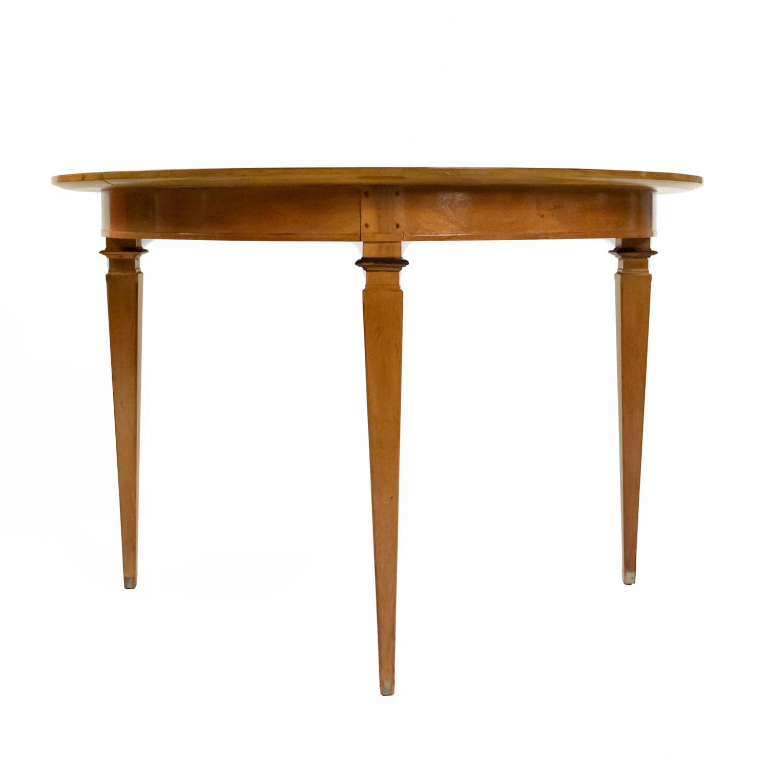 Mastercraft mid century bleached mahogany dining table