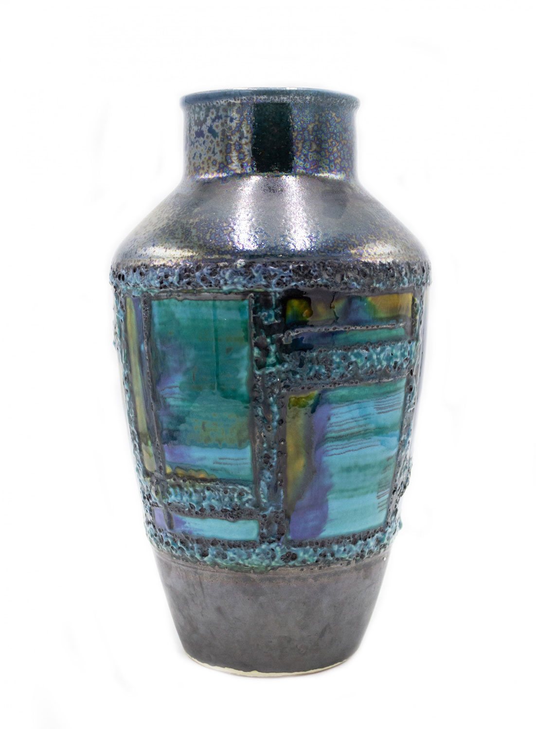 Blue ceramic vase 1