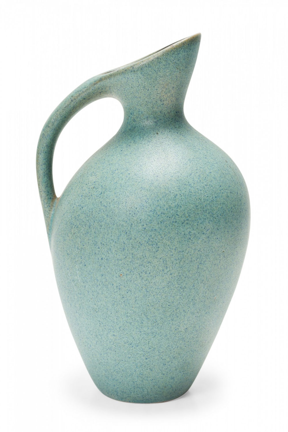 German Mid Century Sage Green Ceramic Pitcher