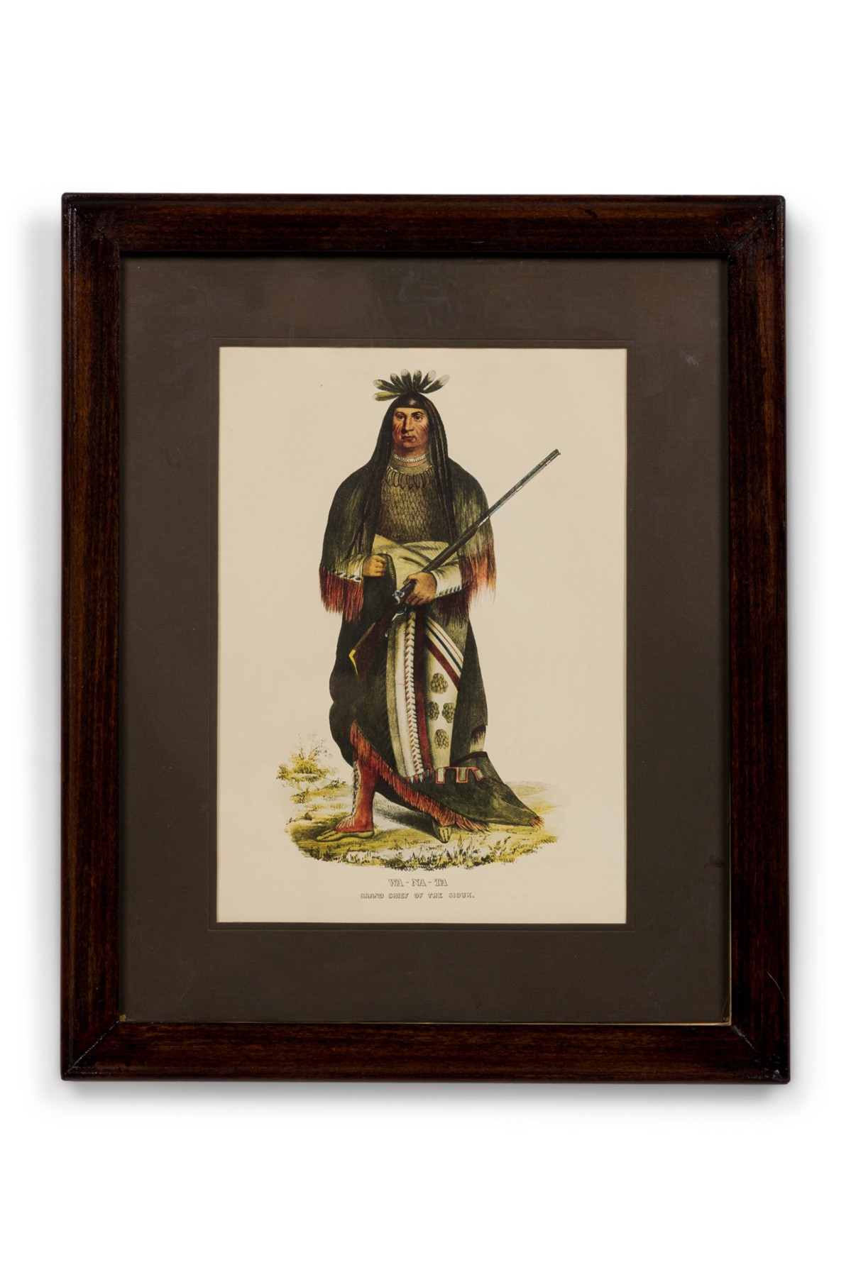 American wa na ta grand chief of the sioux