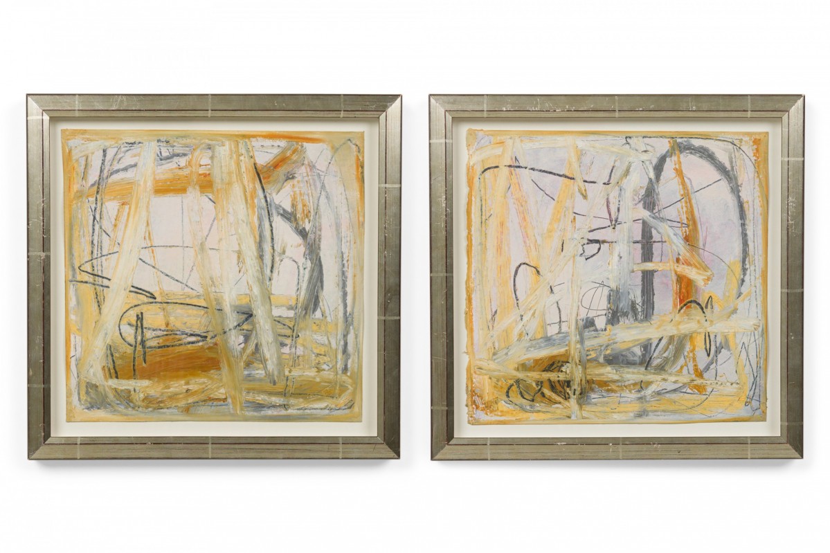 American post war abstract oil painting 52