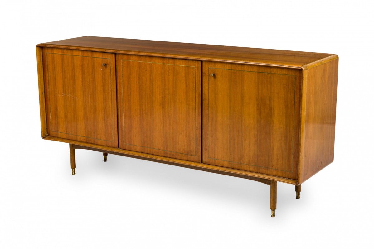 Erno fabry for fabry associates mid century walnut server cabinet