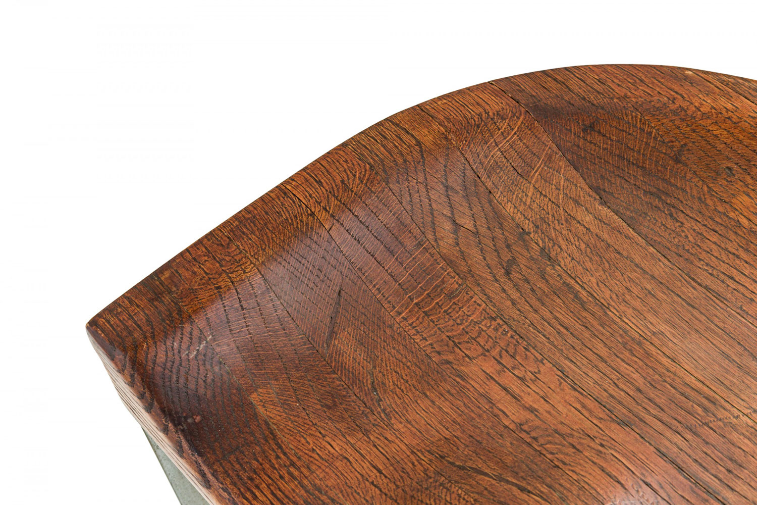 Pair of warren bacon mid century american chrome and wood cantilever