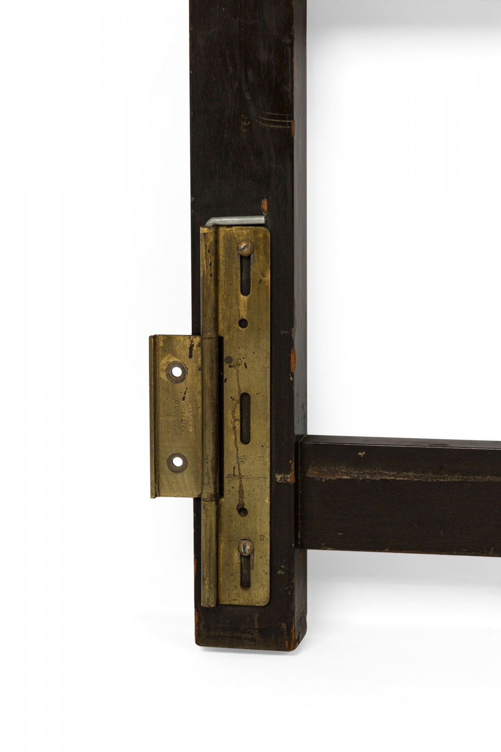 Harvey probber mid century american arch king size walnut headboard