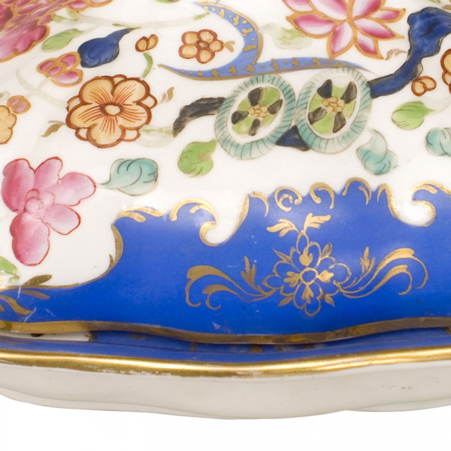 Pair of french victorian porcelain tureens