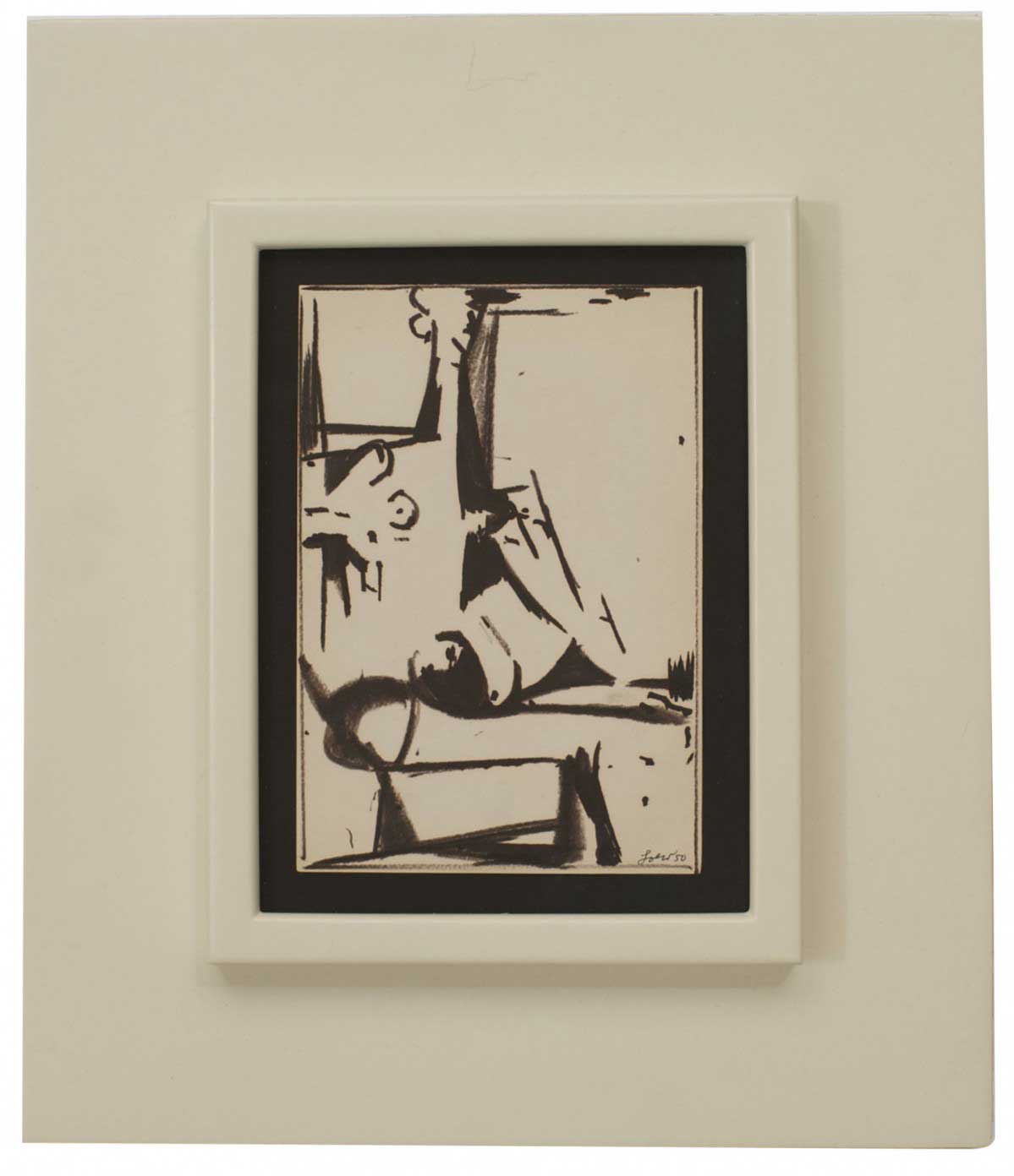 Paintings art abstract contemporary post war design american paper grl4440