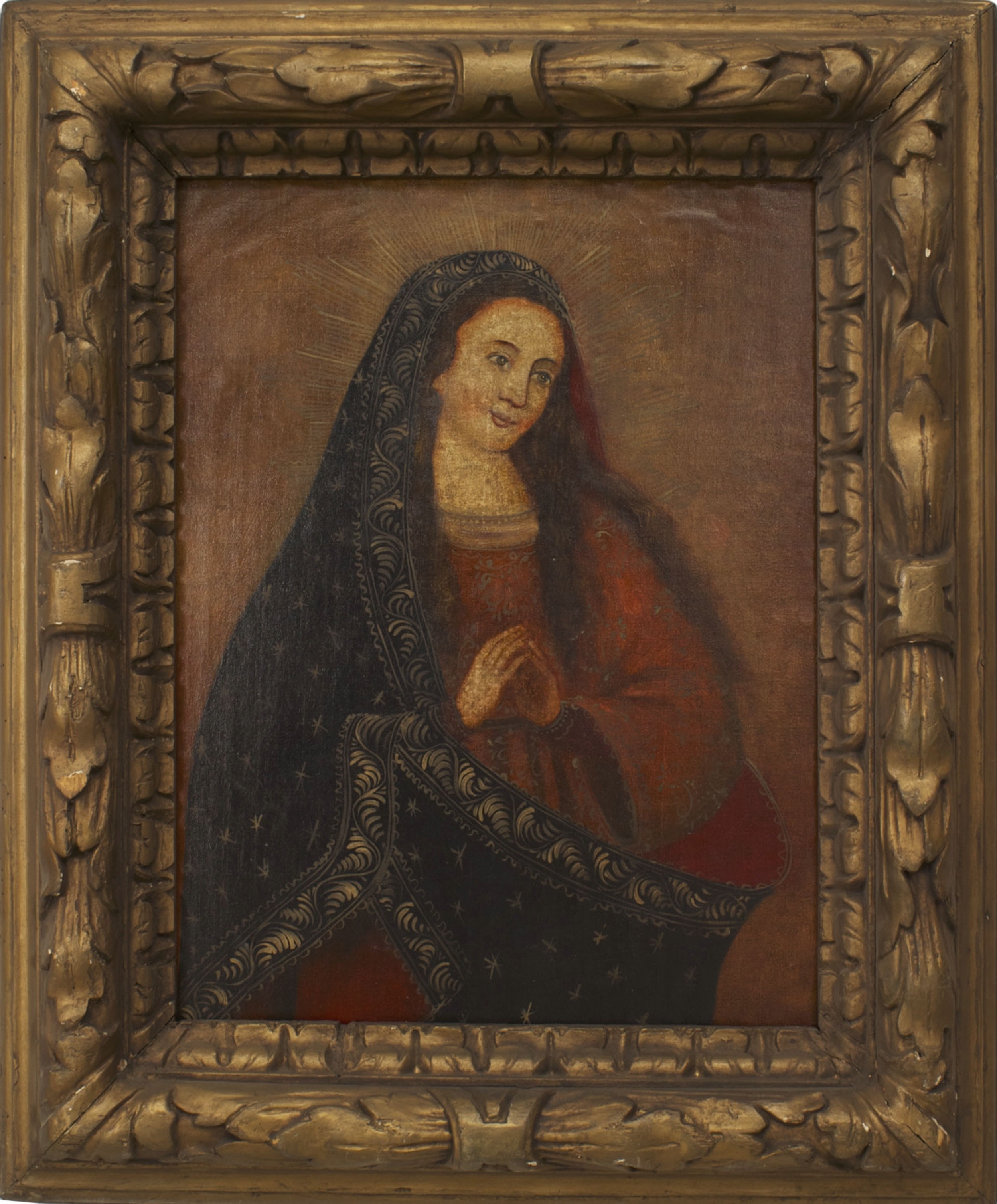 Spanish renaissance madonna portrait