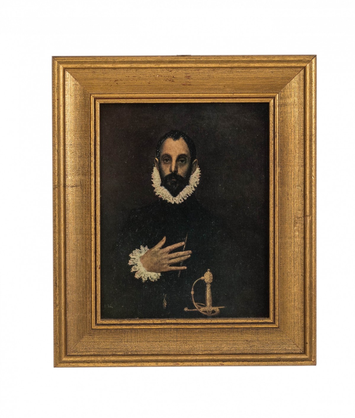 Spanish renaissance man in a ruff portrait