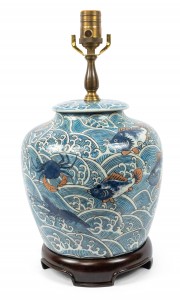 ginger jar shaped table lamps