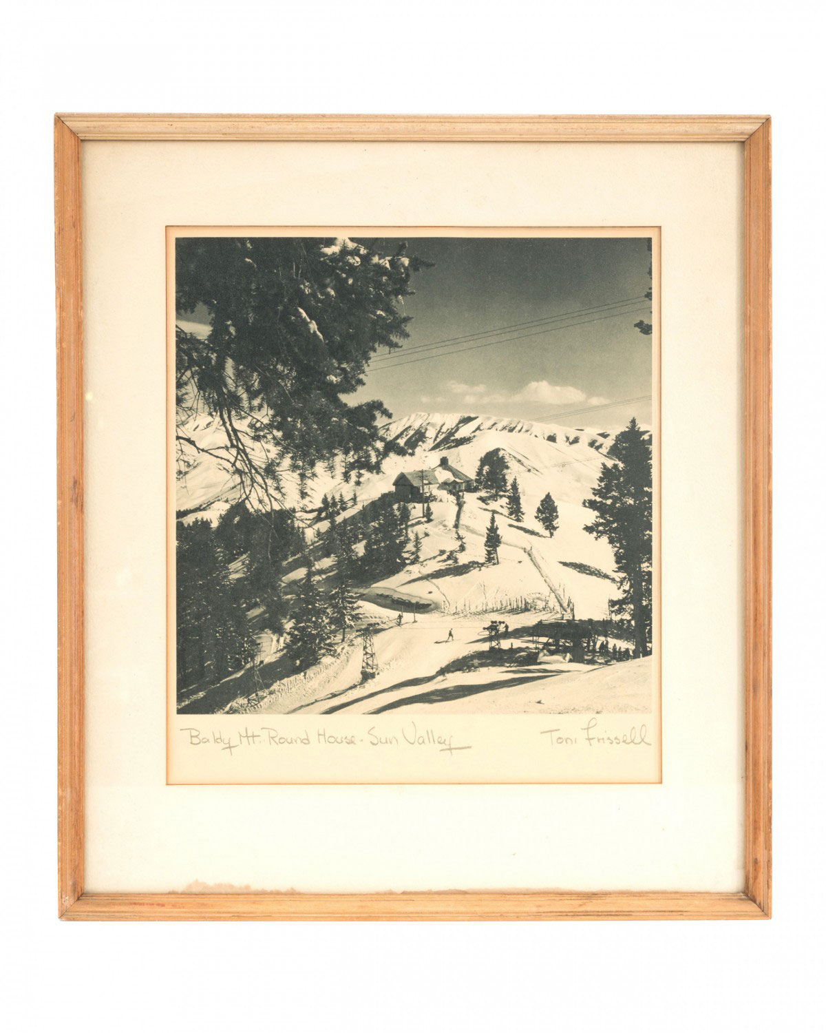 Baldy mt round house sun valley by toni frissell