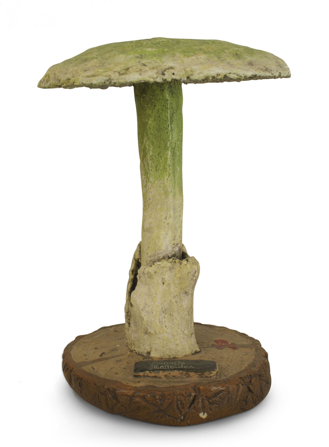 Enlarged wild mushroom sculptures 1