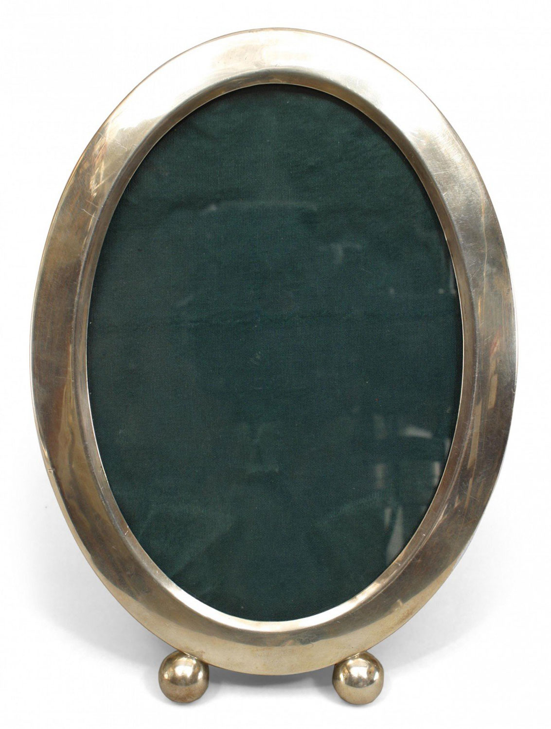 American victorian silver oval picture frame