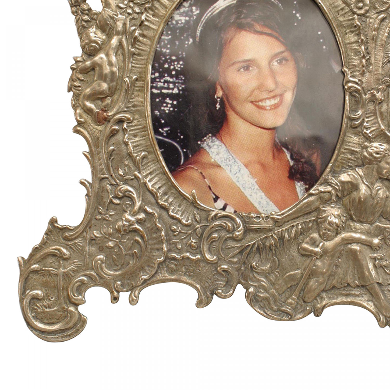 French victorian silver picture frame