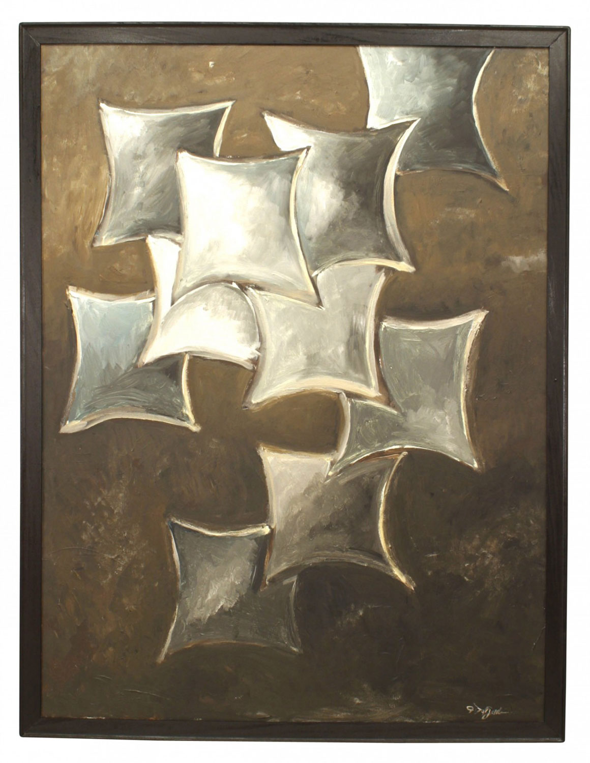 American prismatic abstract painting