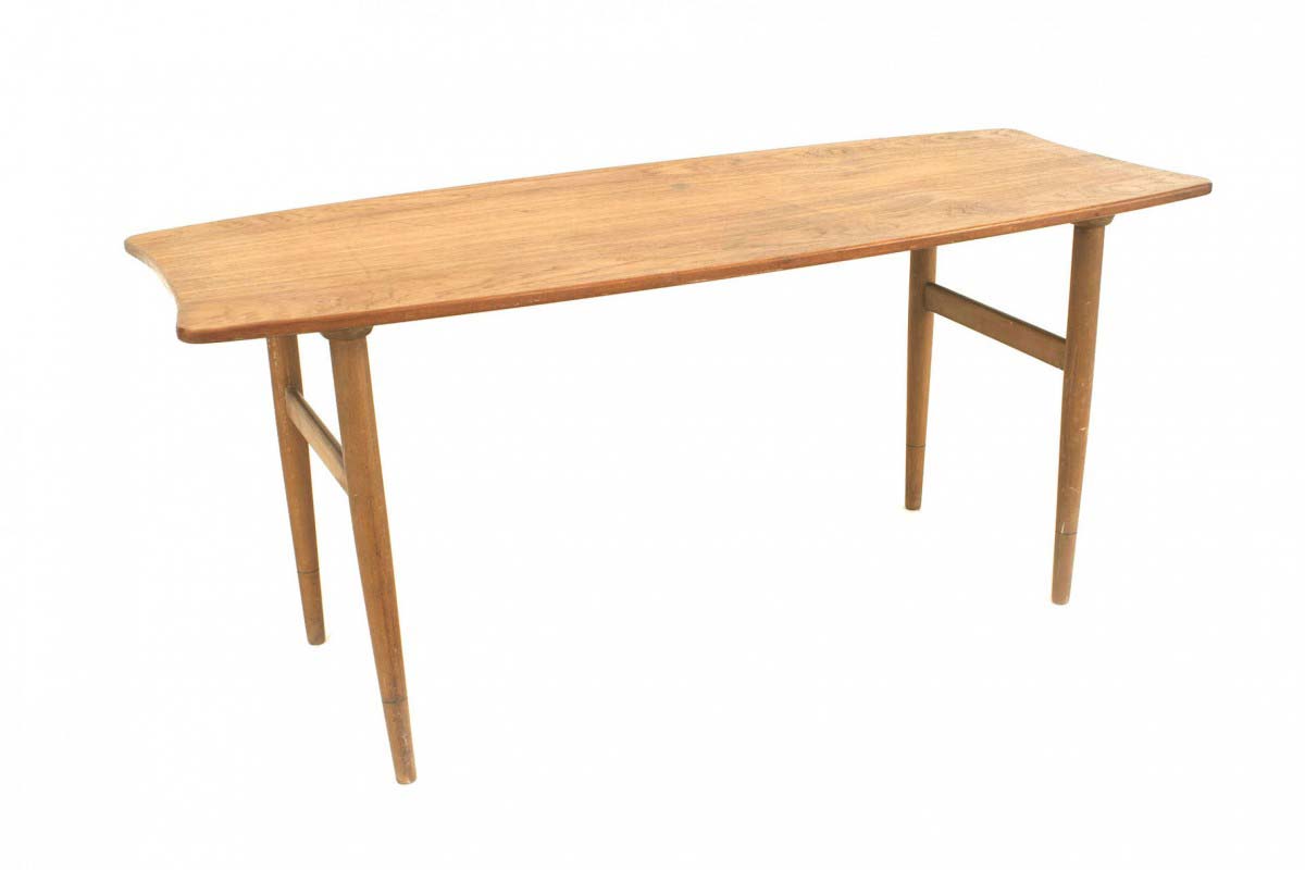 Danish post war teak coffee table