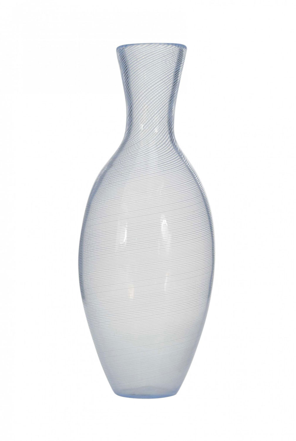 Italian murano style art glass bud vase 1