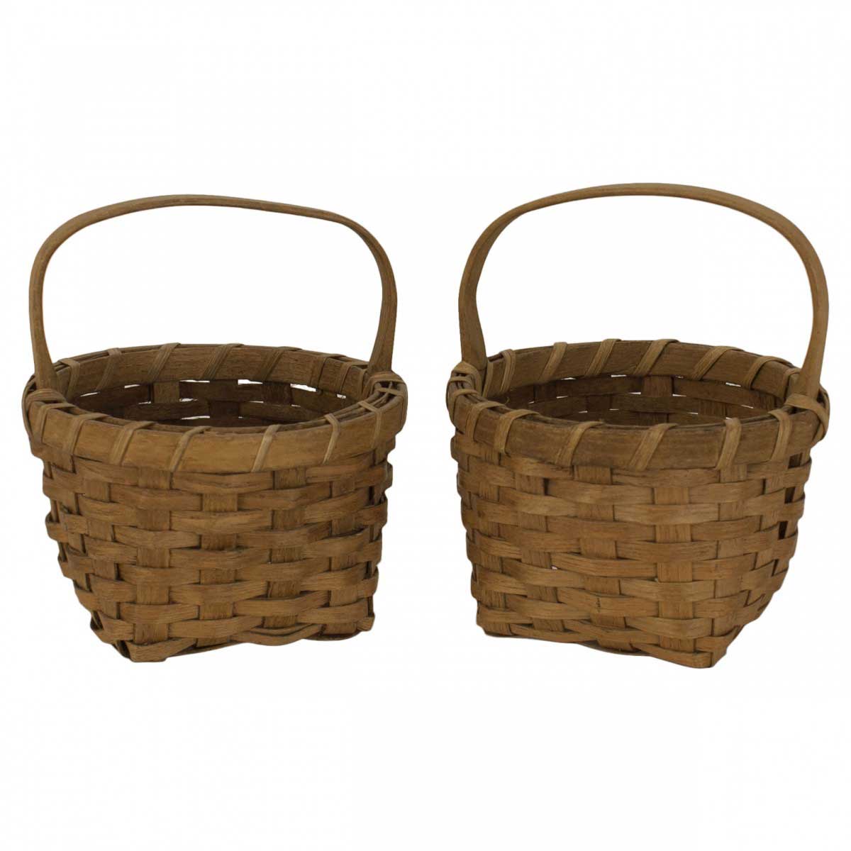 American country splint wood baskets 3